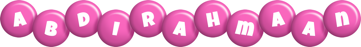 Abdirahmaan candy-pink logo