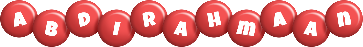 Abdirahmaan candy-red logo