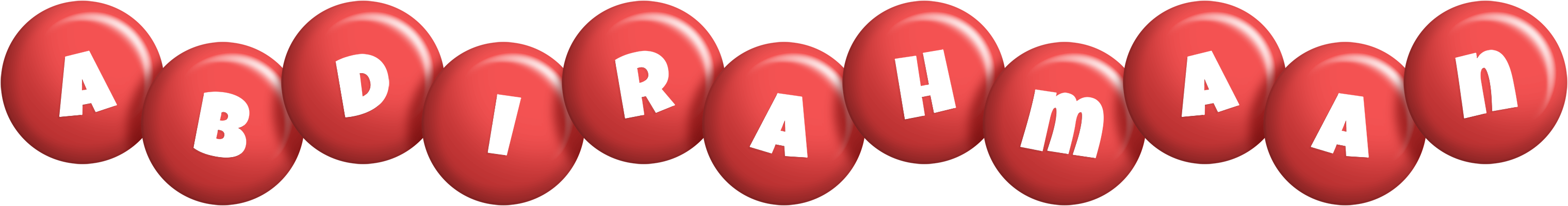 Abdirahmaan candy-red logo
