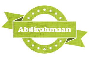 Abdirahmaan change logo