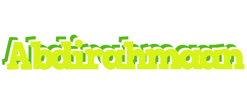 Abdirahmaan citrus logo