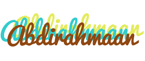 Abdirahmaan cupcake logo