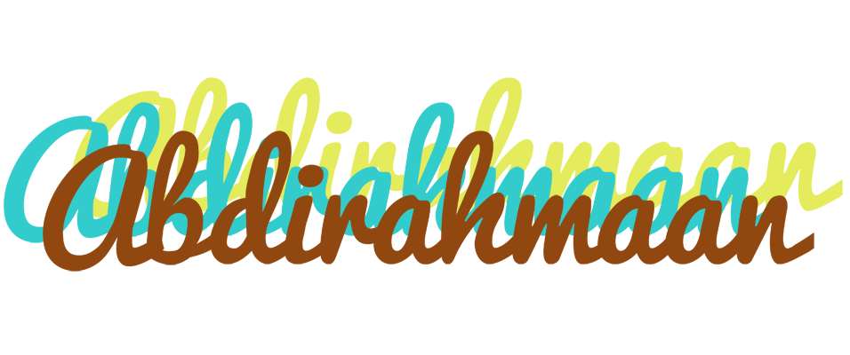Abdirahmaan cupcake logo