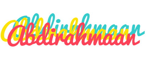 Abdirahmaan disco logo