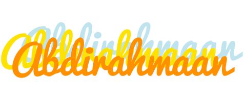 Abdirahmaan energy logo