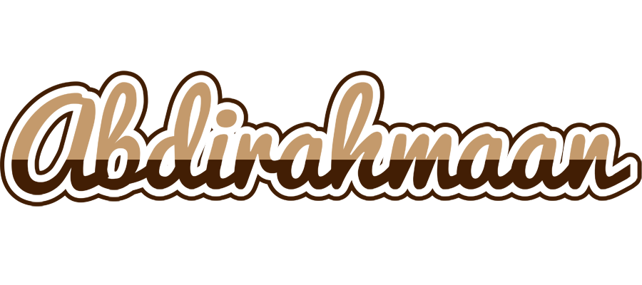 Abdirahmaan exclusive logo