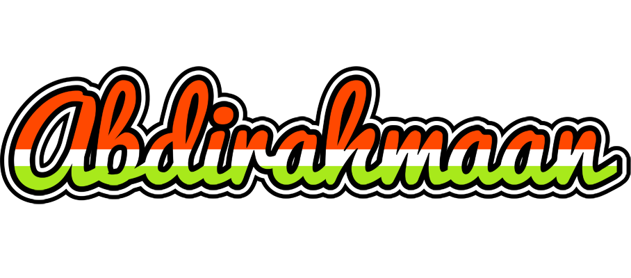 Abdirahmaan exotic logo