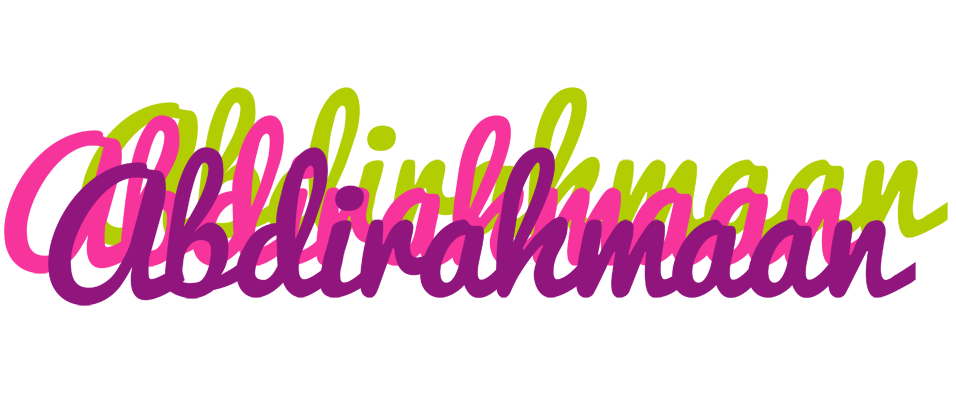 Abdirahmaan flowers logo
