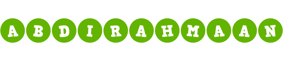 Abdirahmaan games logo
