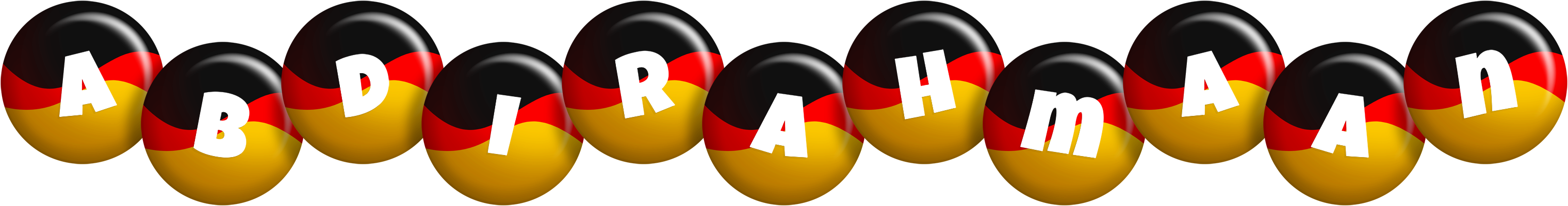 Abdirahmaan german logo