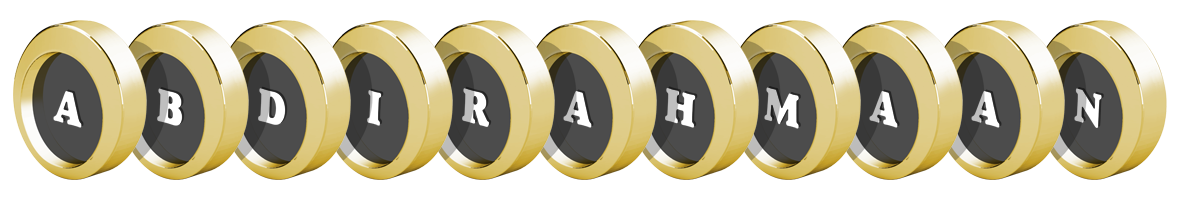 Abdirahmaan gold logo