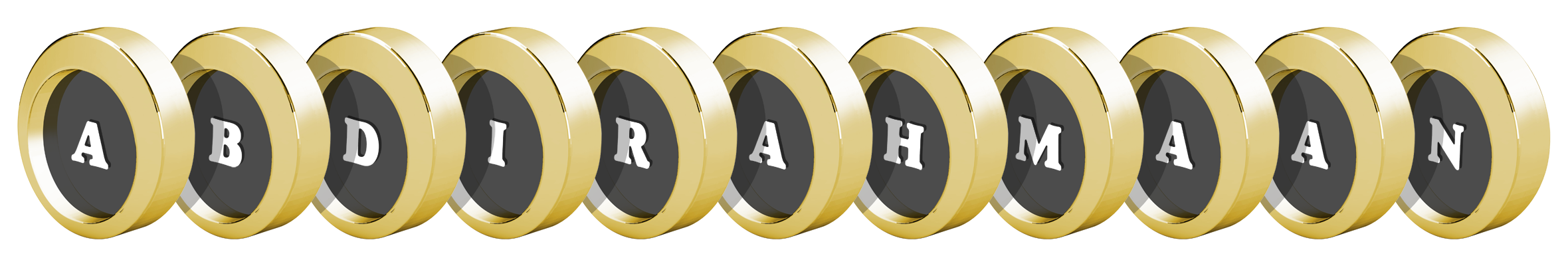 Abdirahmaan gold logo
