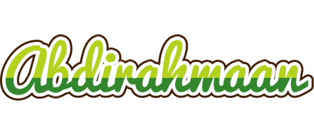 Abdirahmaan golfing logo