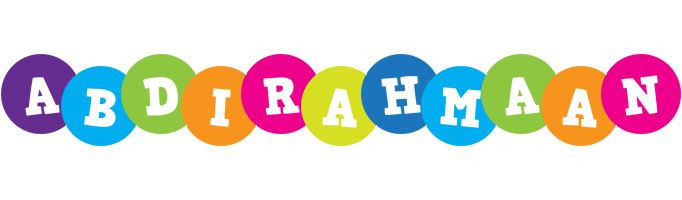 Abdirahmaan happy logo