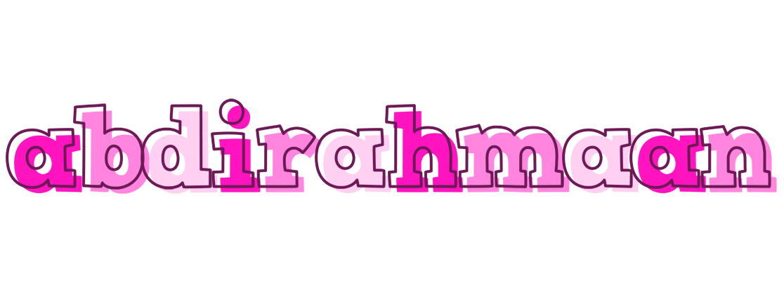 Abdirahmaan hello logo