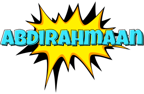 Abdirahmaan indycar logo