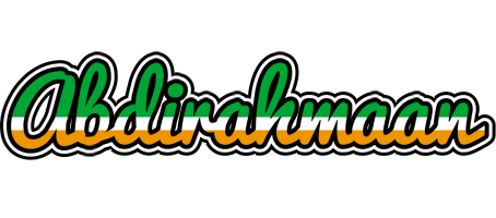Abdirahmaan ireland logo