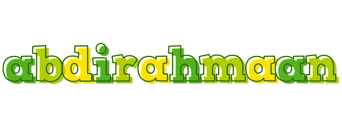 Abdirahmaan juice logo