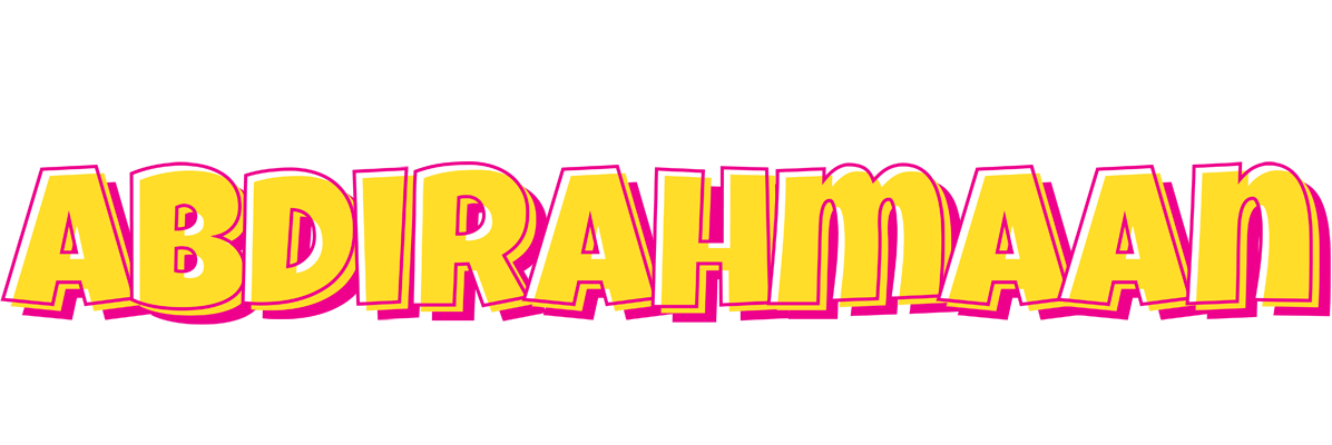 Abdirahmaan kaboom logo