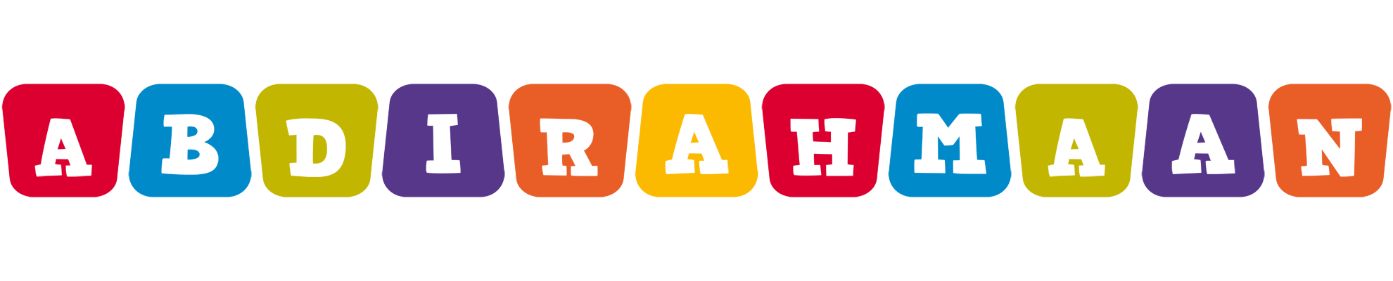 Abdirahmaan kiddo logo