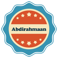 Abdirahmaan labels logo