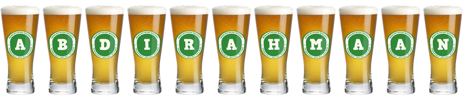 Abdirahmaan lager logo