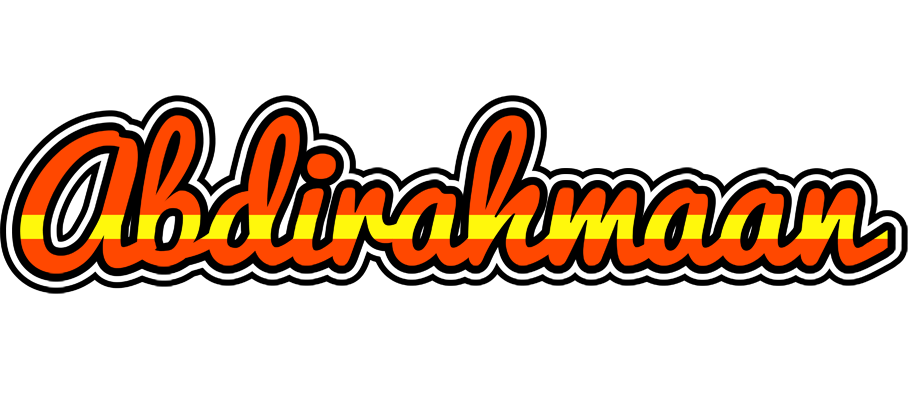 Abdirahmaan madrid logo