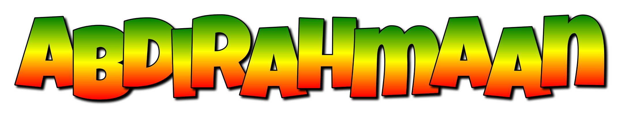 Abdirahmaan mango logo