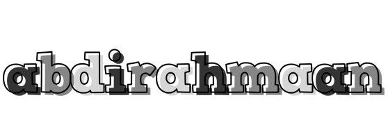 Abdirahmaan night logo