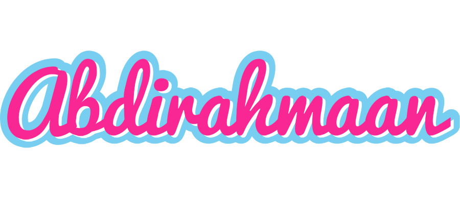 Abdirahmaan popstar logo