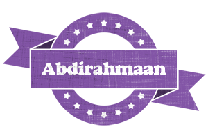 Abdirahmaan royal logo