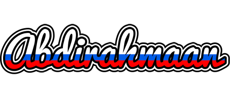 Abdirahmaan russia logo