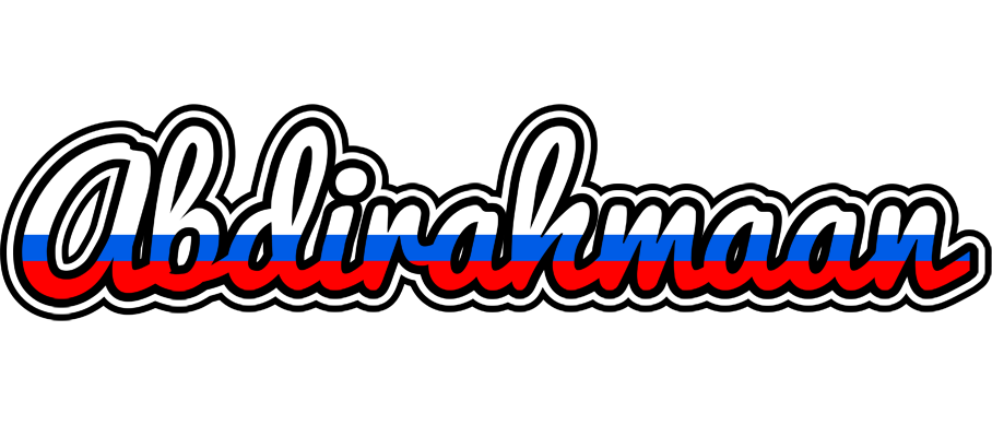 Abdirahmaan russia logo