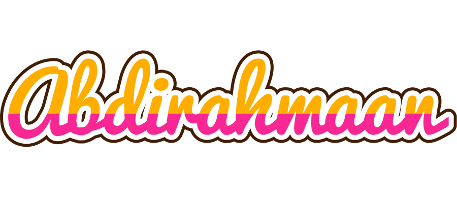 Abdirahmaan smoothie logo