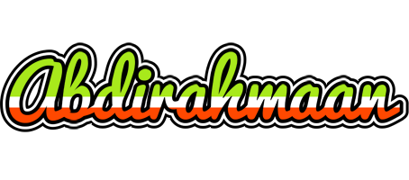 Abdirahmaan superfun logo