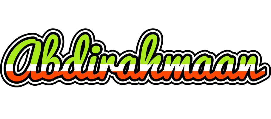 Abdirahmaan superfun logo