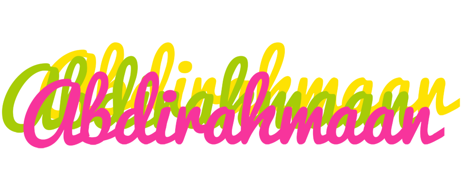 Abdirahmaan sweets logo