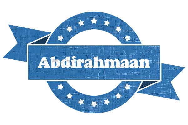 Abdirahmaan trust logo