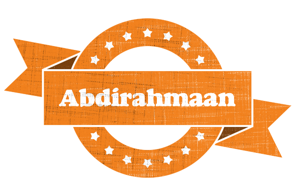 Abdirahmaan victory logo