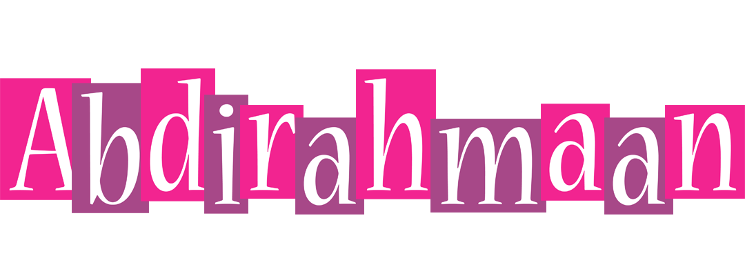 Abdirahmaan whine logo