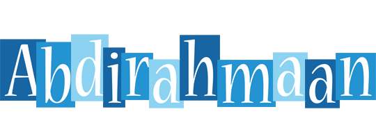 Abdirahmaan winter logo