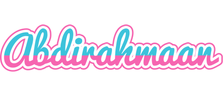 Abdirahmaan woman logo