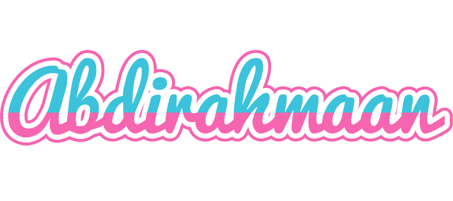 Abdirahmaan woman logo