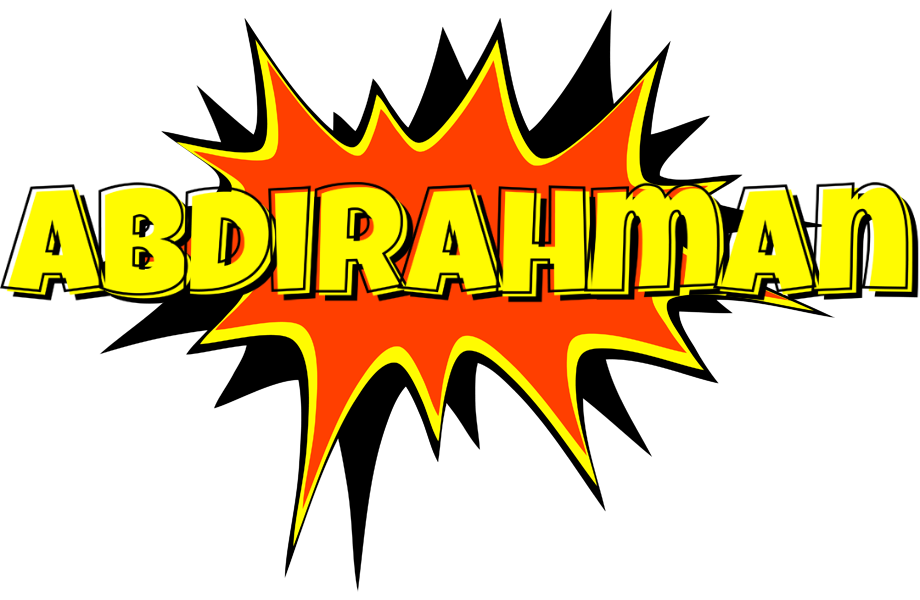 Abdirahman bazinga logo