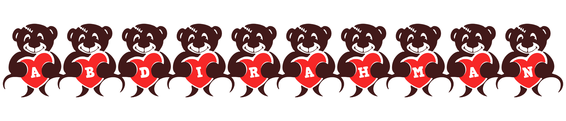 Abdirahman bear logo