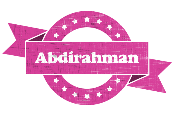 Abdirahman beauty logo