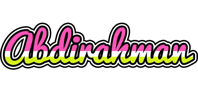 Abdirahman candies logo