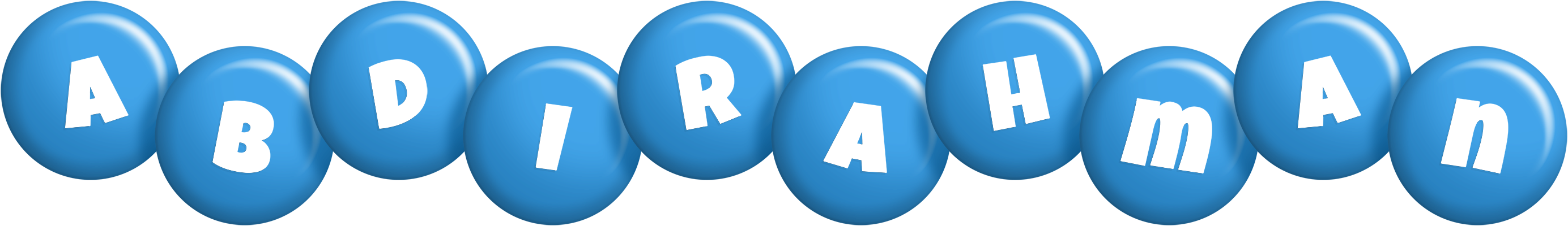 Abdirahman candy-blue logo