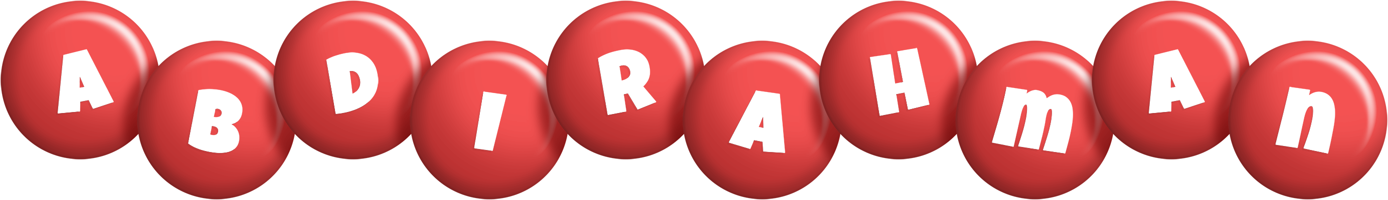 Abdirahman candy-red logo