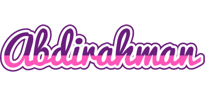 Abdirahman cheerful logo